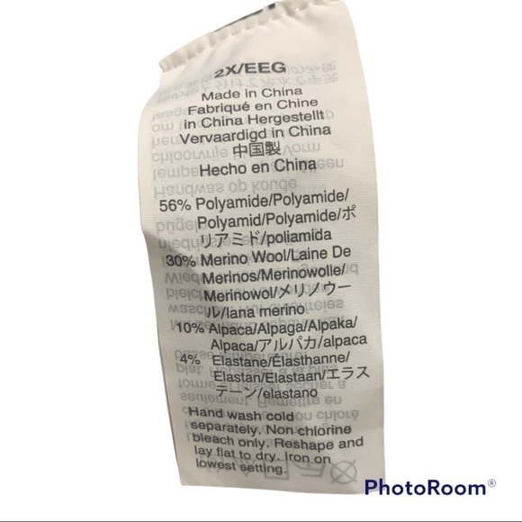 NWT Madewell wool blend sweater. 2X - Picture 7 of 7